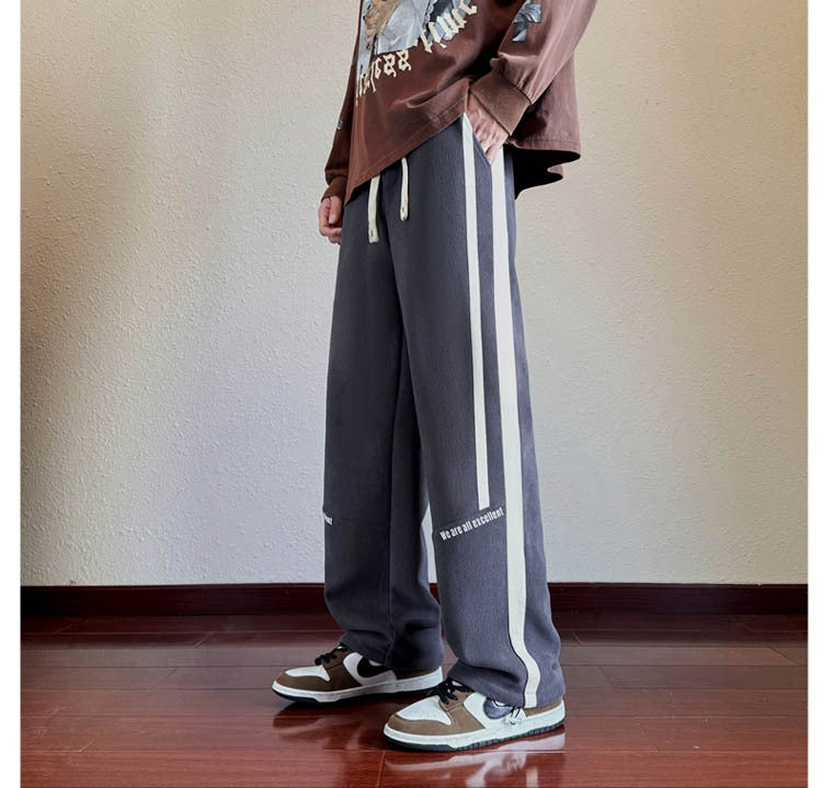 Youth Vitality Loose Track Pants Youth Straight-leg Pants Viralgem Store