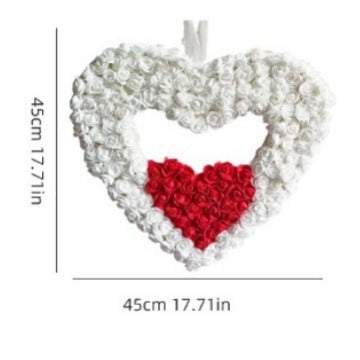 Valentine's Day Double Love Garland Holiday Atmosphere Dress Up Ornaments Viralgem Store