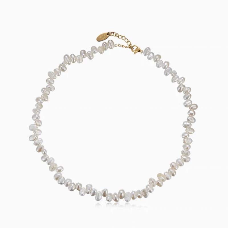 Women's Pearl Necklace Natural Niche