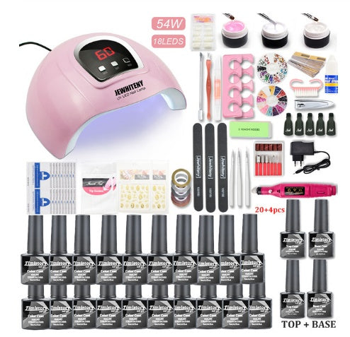 80W Nail Phototherapy Machine Set Viralgem Store