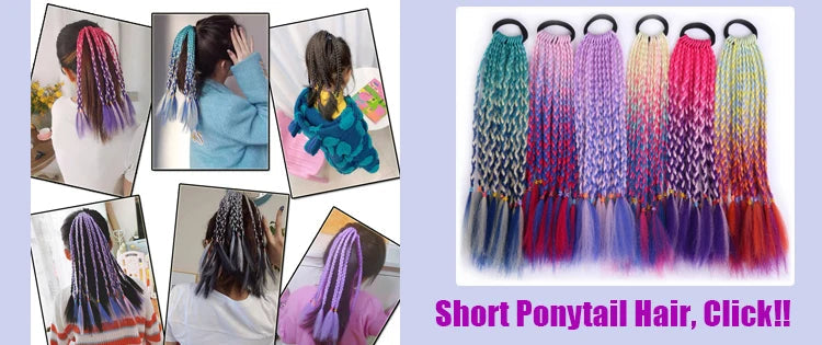 VERVES Short Box Braids Synthetic 5 Piece/Pack Crochet Hair Pre-Looped Braiding Extensions 14 inch for Asian Women Black Brown Viralgem Store