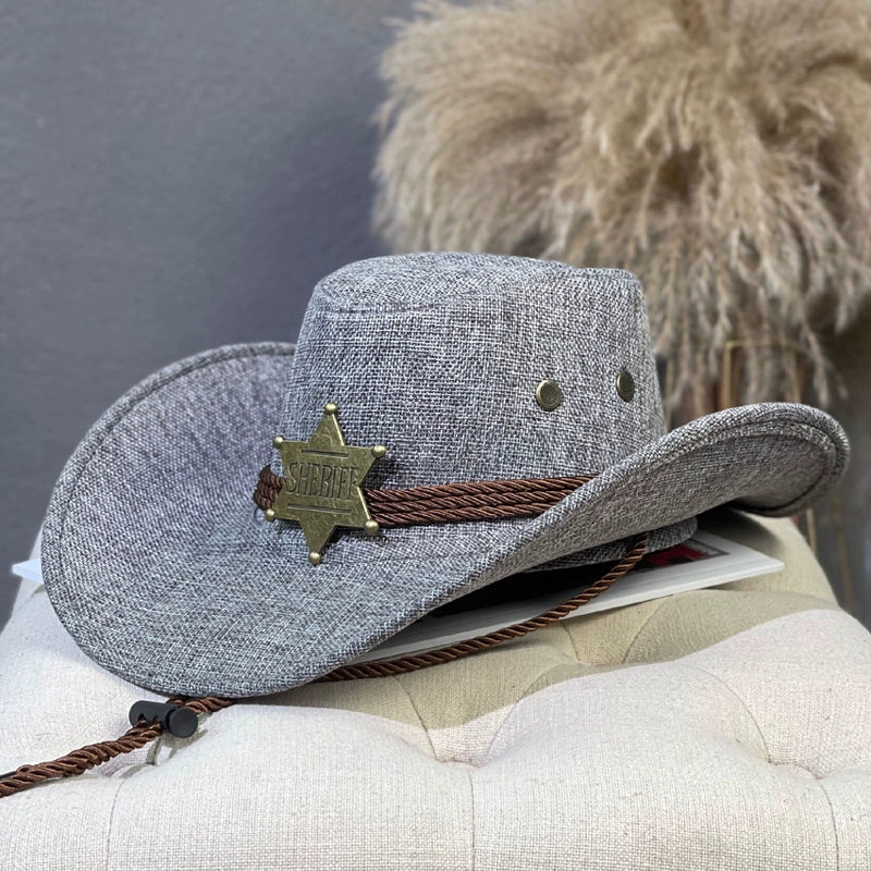 Straw Hat Western Sexy Retro Travel Photography Hat