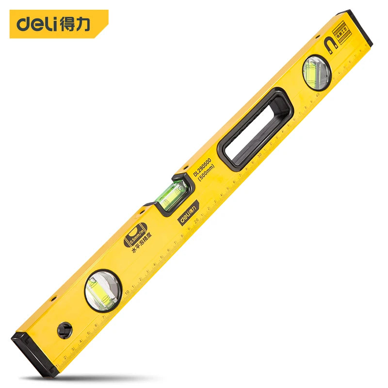 Spirit Level Magnetic Torpedo Level Tool with 3 Vials Aluminum Shockproof Bubble Level High Visibility Durable Measuring Leveler Viralgem Store