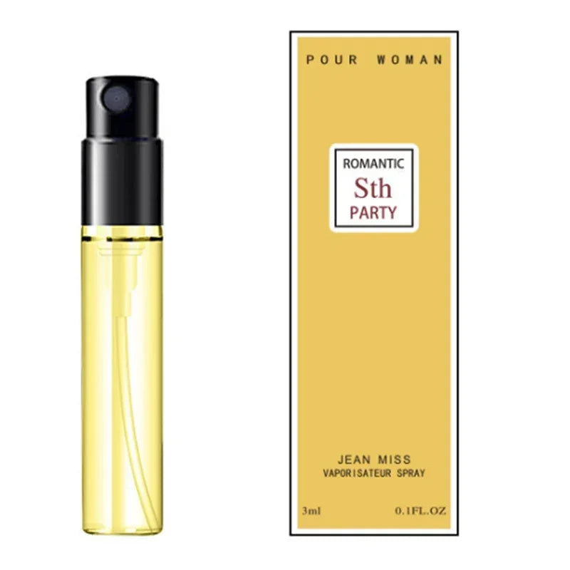 3ml Q Style Brand Pheromone Perfume for Women Men Atomizer Beautiful Packaging Fashion Lady Sample Long Lasting Taste