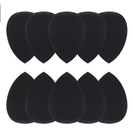 9pcs Multifunctional Black Makeup Brush Set With 1pc Beauty Egg,Soft Bristles for All Skin Types, Alcohol-Free Cosmetic Brushes