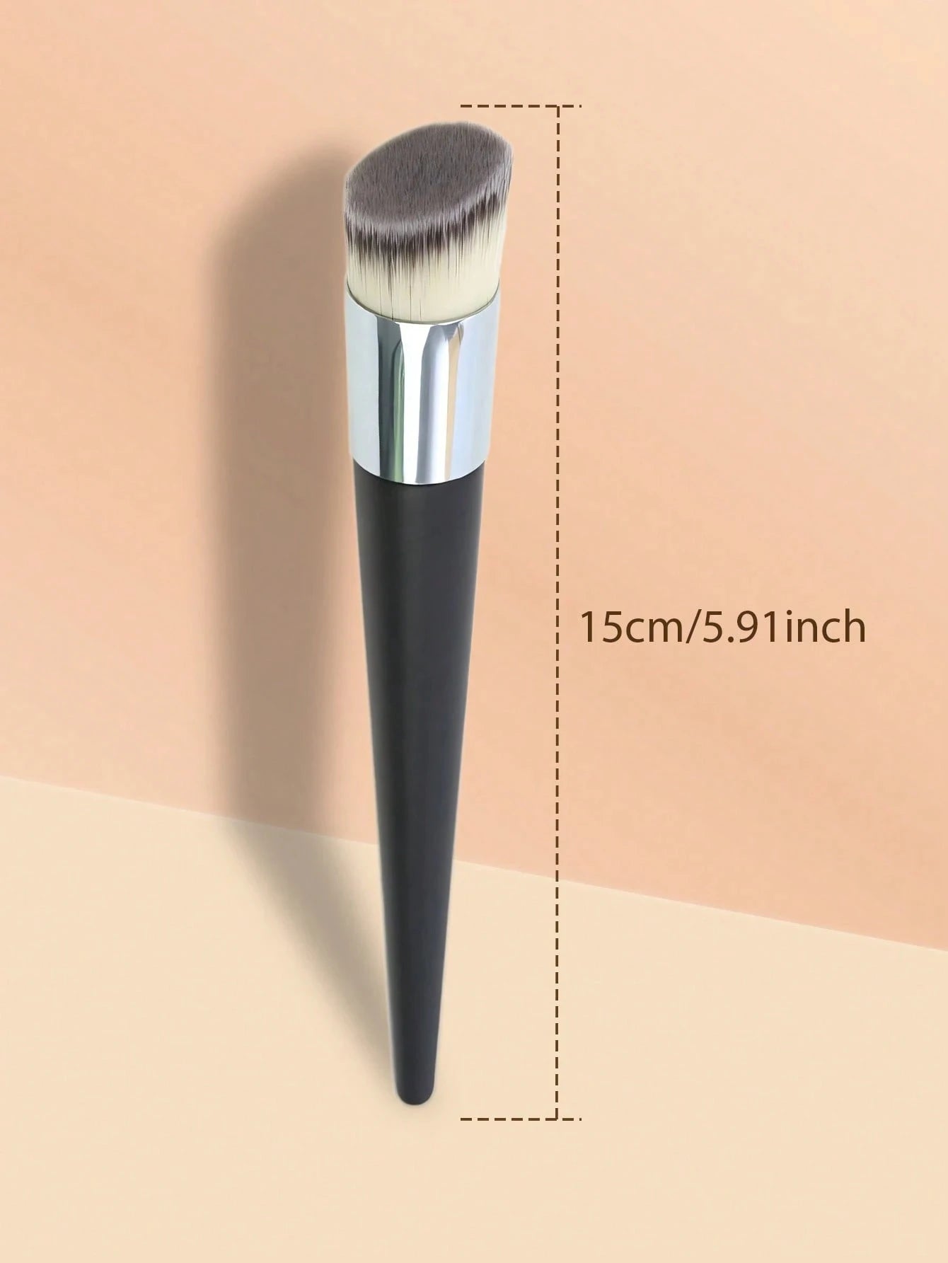 1PC Pro Foundation Brush Broom Powder & Shadow Brush Liquid/Cream & Blush Mix Angled Professional Makeup Brush Makeup Tools