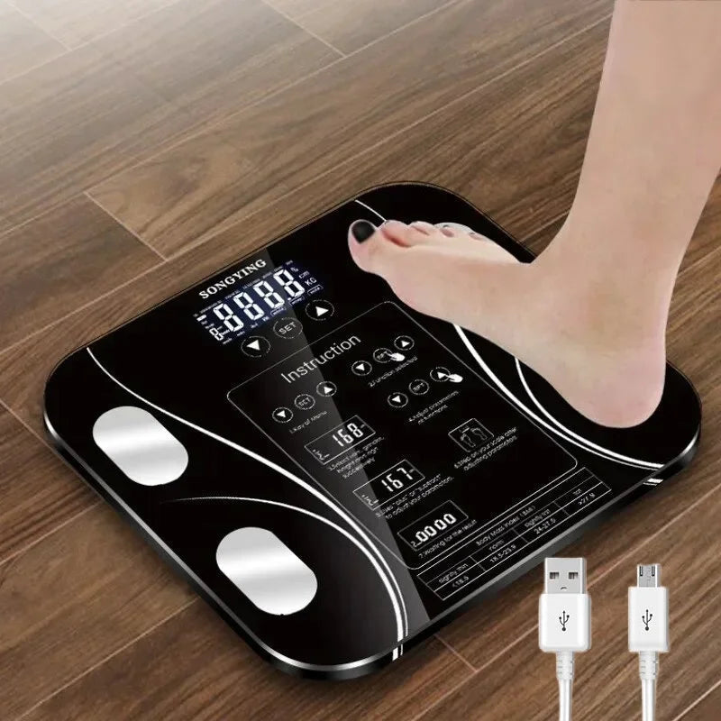 Special electronic scale for body management and fat loss smart mode Bluetooth body fat scale home weight scale ultra-precis NEW Viralgem Store