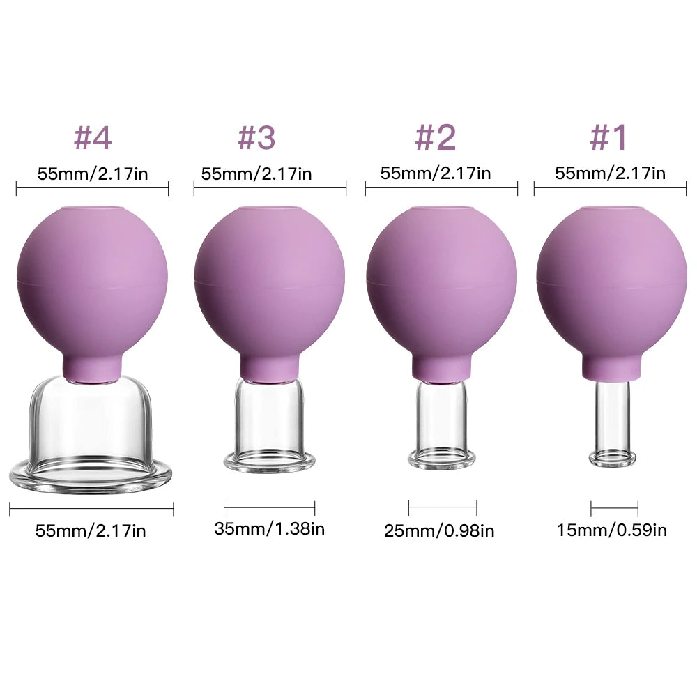 Vacuum Cupping Chinese Therapy Set Jars Anticellulite Professional Suction Cup Body Face Massager Facial Face Sucker Health Care Viralgem Store