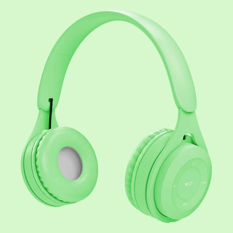 Y08 Macaron Wireless Bluetooth Headphones With Microphone Wired Earphones Gaming Headset Gamer Mp3 Players Choice Kids Gifts Viralgem Store