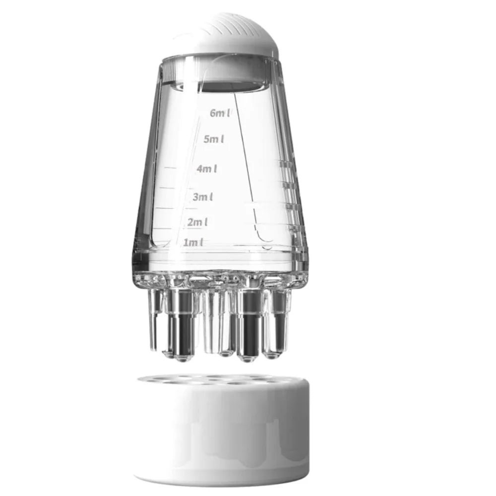 6ml Scalp Applicator Mini Head Massager Roller Ball Brush Hair Growth Essential Oil Medicine Liquid Applicator Massage Comb Viralgem Store