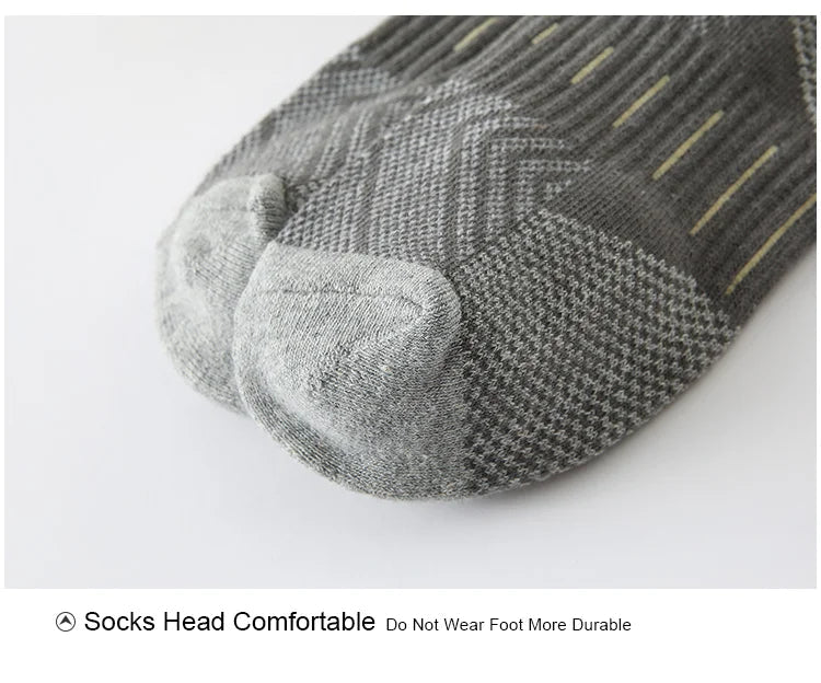 6 Pairs/Lot Men's Sport Socks Breathable Outdoor Running buffer thickenBasketball Socks Cotton Training Short Tube Socks For Men Viralgem Store