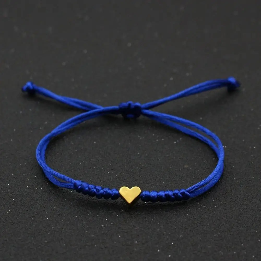 1Pcs Love Bracelet Red String Bracelet Couple Hand-Woven Adjustable Red Rope Bracelet Jewelry for Couples Sisters and Friends