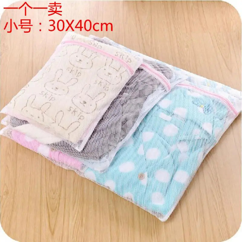 1/3PCS Laundry Wash Mesh Bag Clothing Care Foldable Protection Washing Net Filter For Lingerie Underwear Bra Socks Clothes 3 Viralgem Store