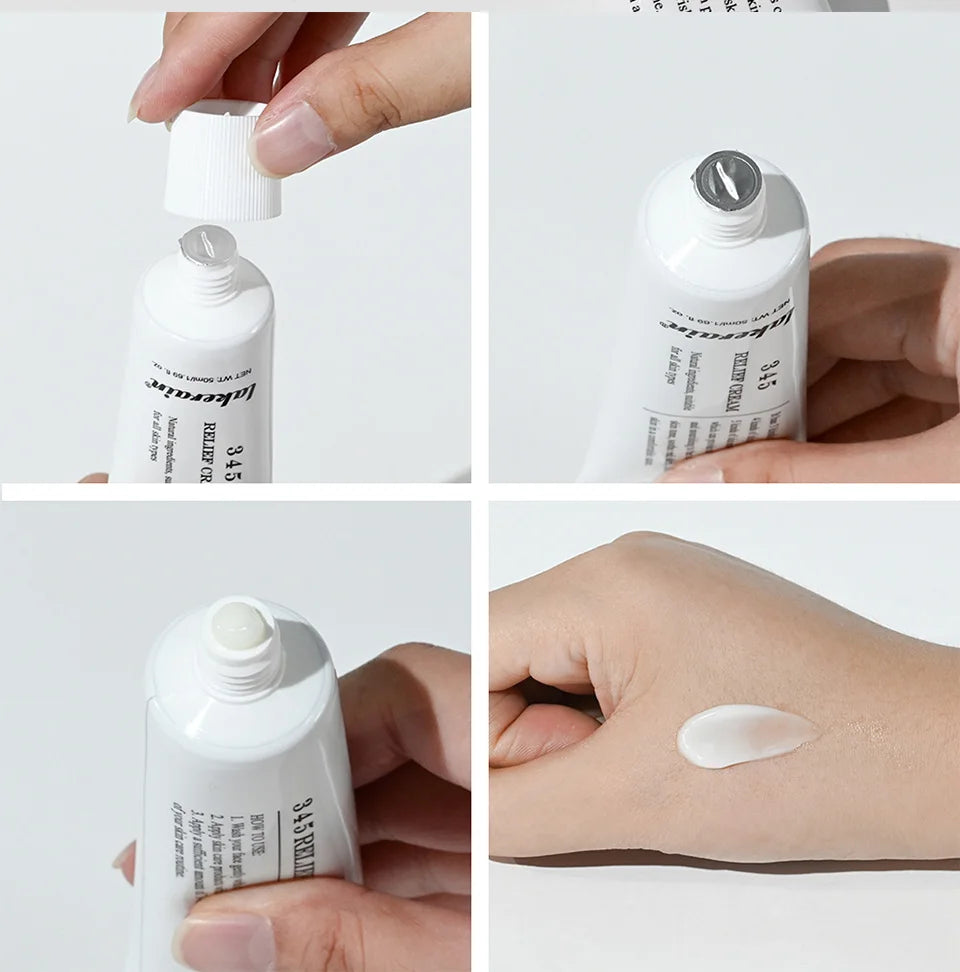 345 Relief Cream Address Blemishes Nourish Skin And Provide Moisturizing And Calming Lifting Beauty Moisturizer Korean Product Viralgem Store