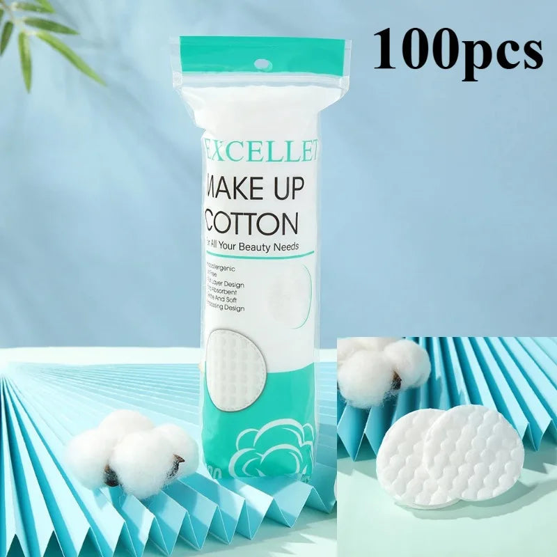100-1200PCS Disposable Facial Puff Cotton Pads Makeup Accessories Remover Practical Face Soft Remover Paper Take off the makeup Viralgem Store