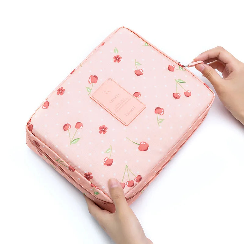 Travel Outdoor Girl Makeup Bag Women Cosmetic Bag Women Toiletries Organizer Waterproof Female Storage Make up Cases