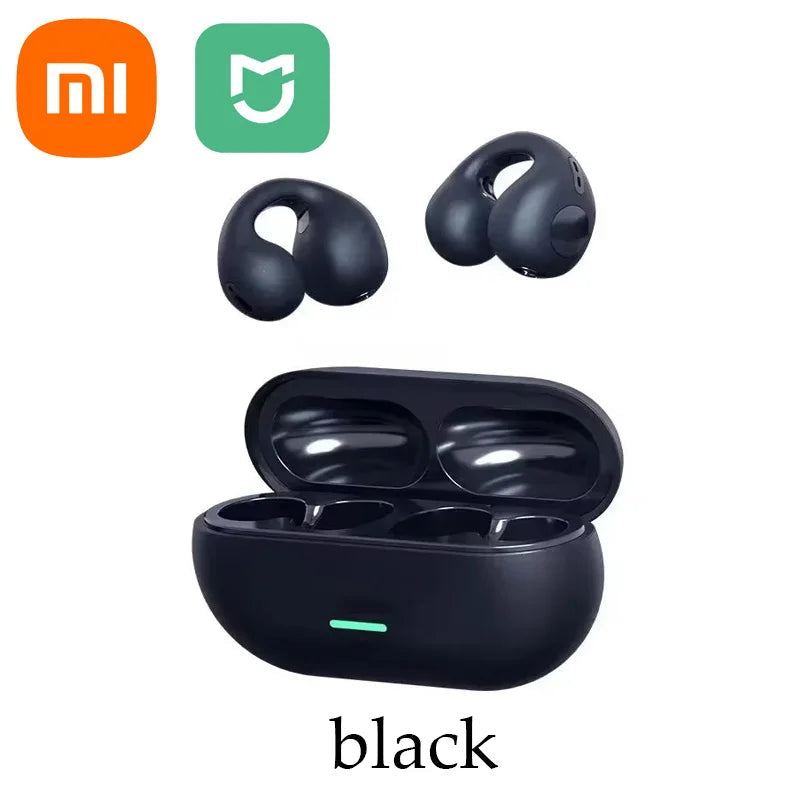 Xiaomi Mijia Bone Conduction Headphones Wireless Bluetooth 5.3 Compatible 3d Surround Sound Bass Ear Clip-on Sports Headphones Viralgem Store