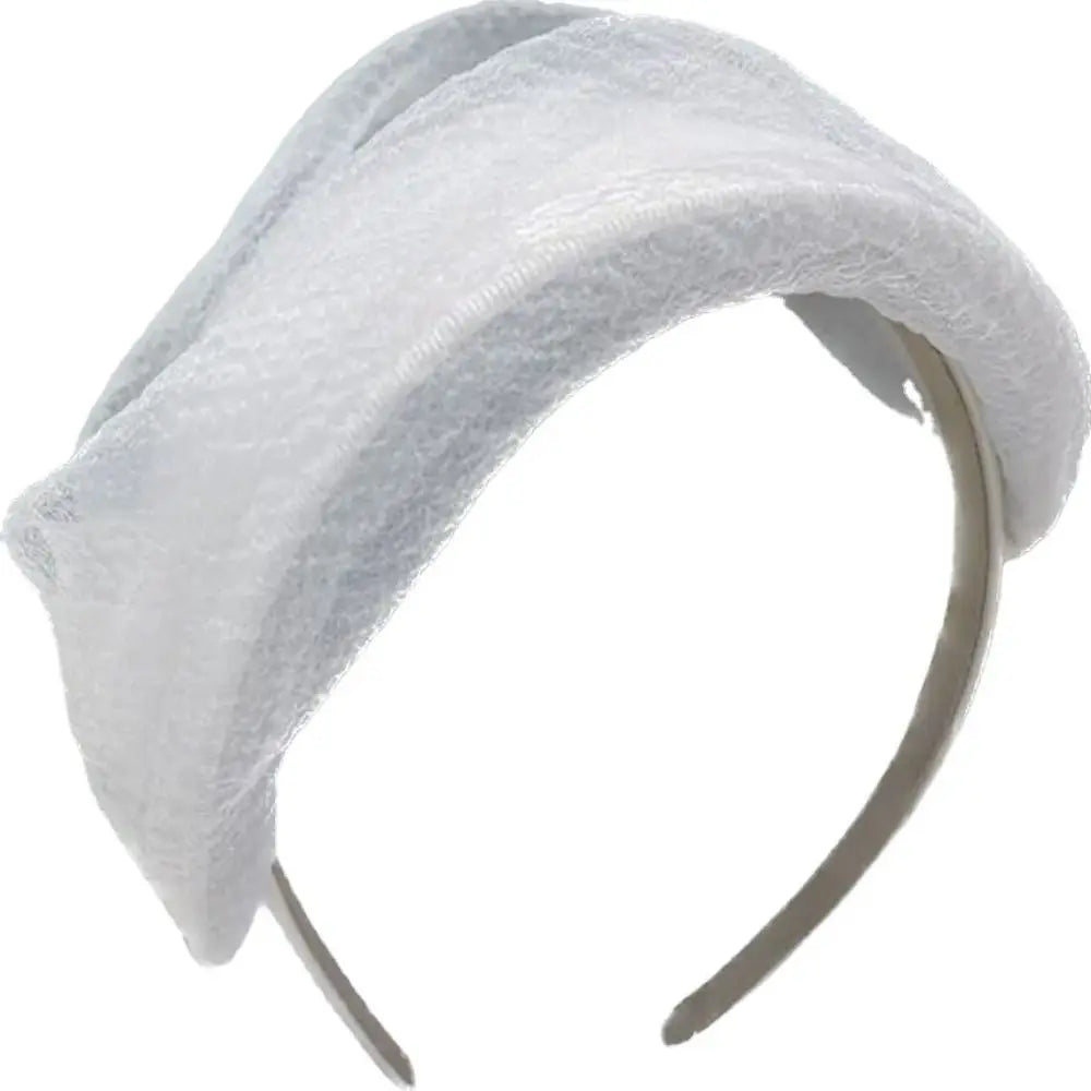 Spring Summer Fashion Women's Half Hat Breathable Cover Black White Hair Half Hat Hoop Headband French Fashion Versatile Hairpin Viralgem Store
