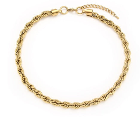 Stainless Steel Three Zircon Flat Snake Chain Choker Necklace Viralgem Store