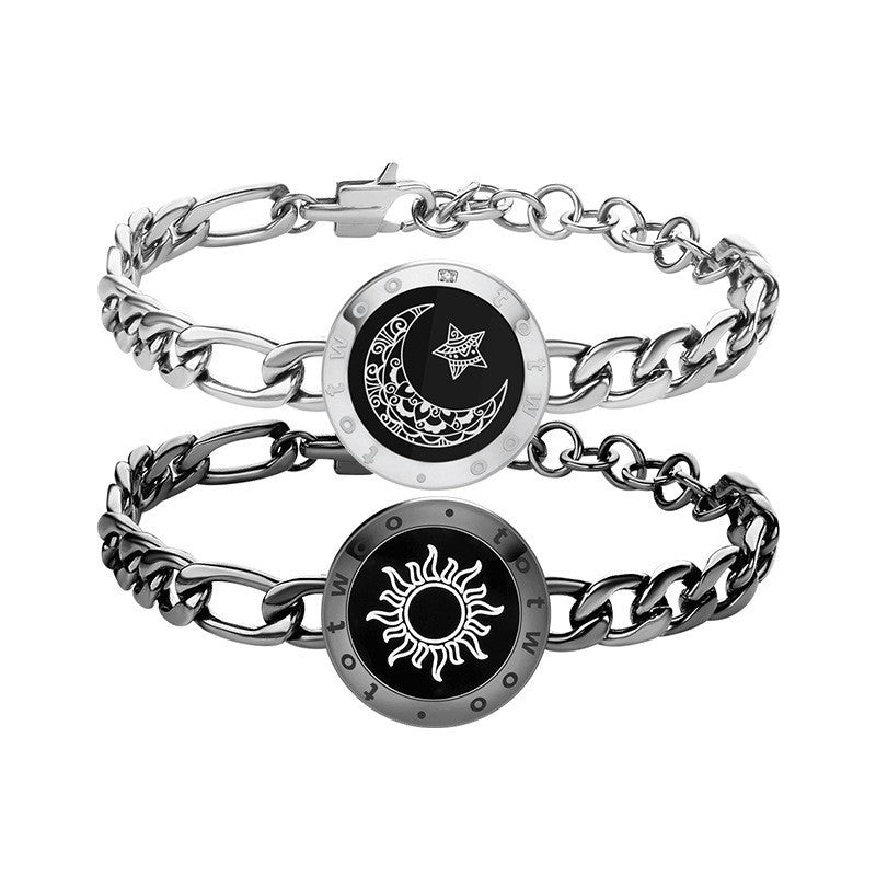 Sun-Moon Smart Sensing Couple Bracelet Viralgem Store