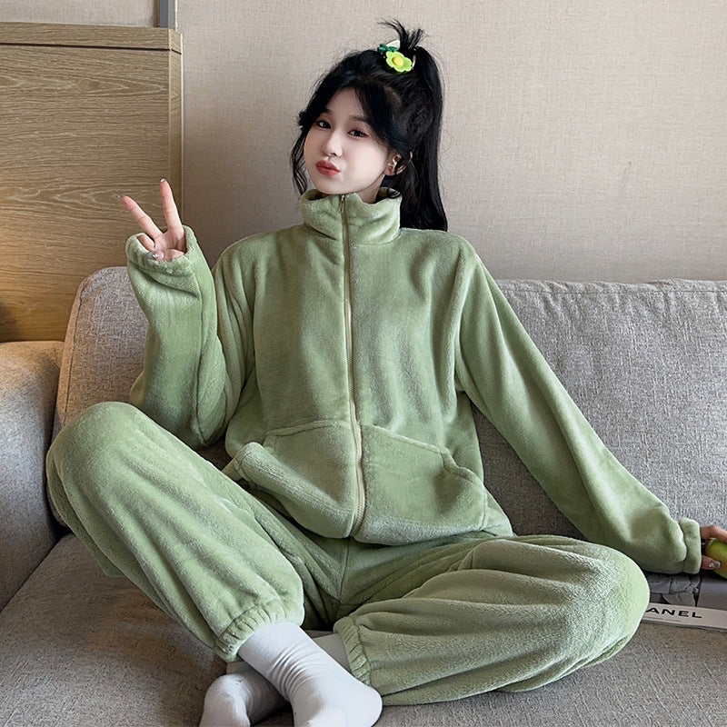 Women's Autumn And Winter Coral Fleece Pajamas Viralgem Store