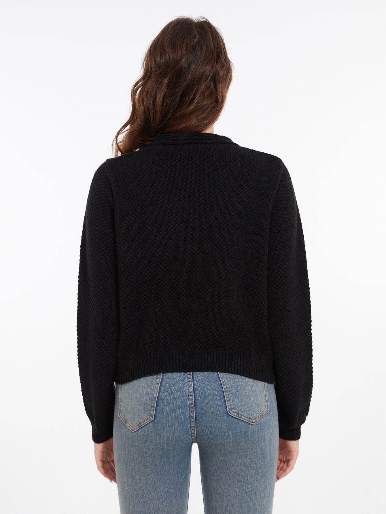 Women's Long Sleeved Striped Cardigan Sweater Top Viralgem Store