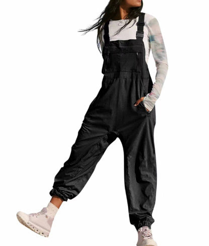 Working Bib Top Pants Amazon Fashion Leisure Tappered Jumpsuit Viralgem Store