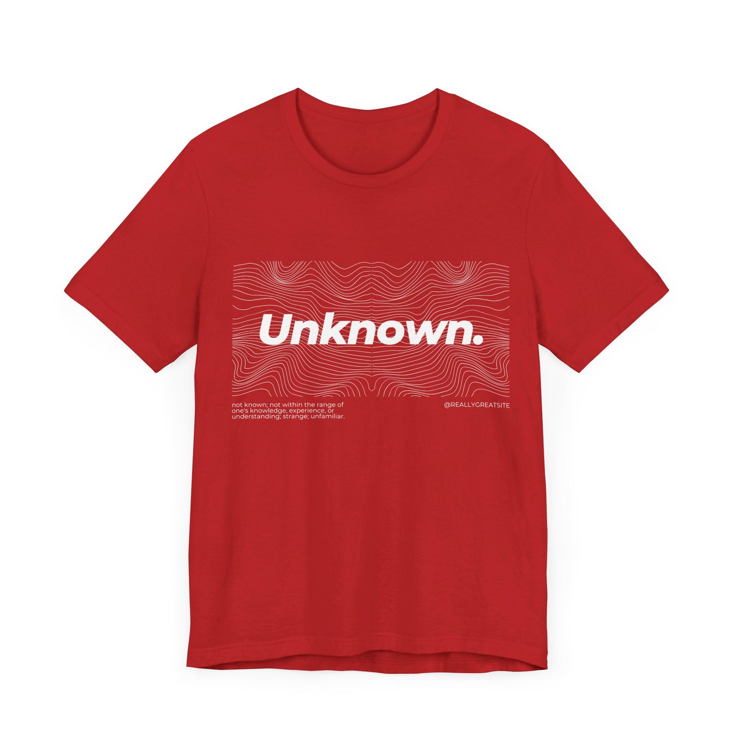 Unknown Tshirt, Anonymous Tshirt, Unisex Shirt