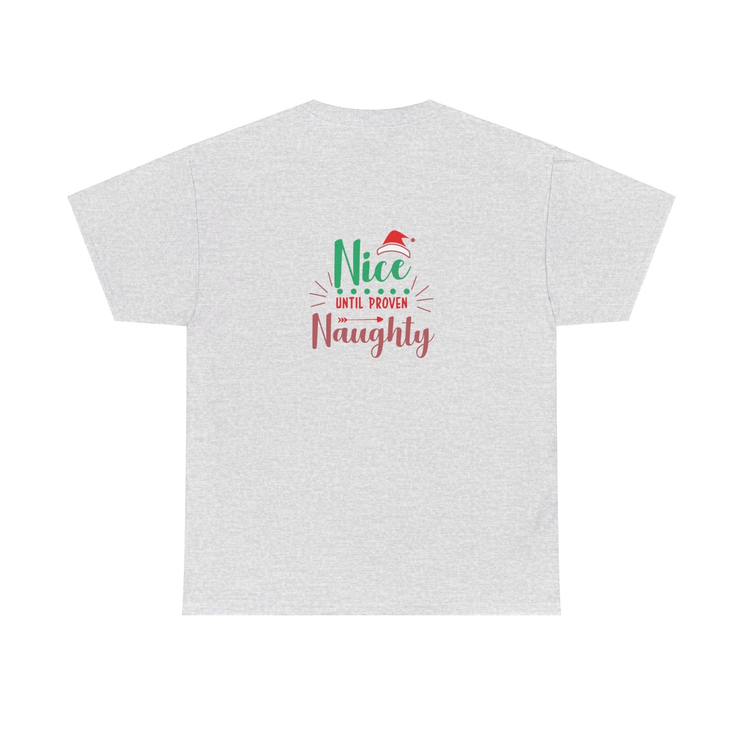 Unisex Heavy Cotton Tee Seasonal Tshirt Christmas Tshirt multi colors