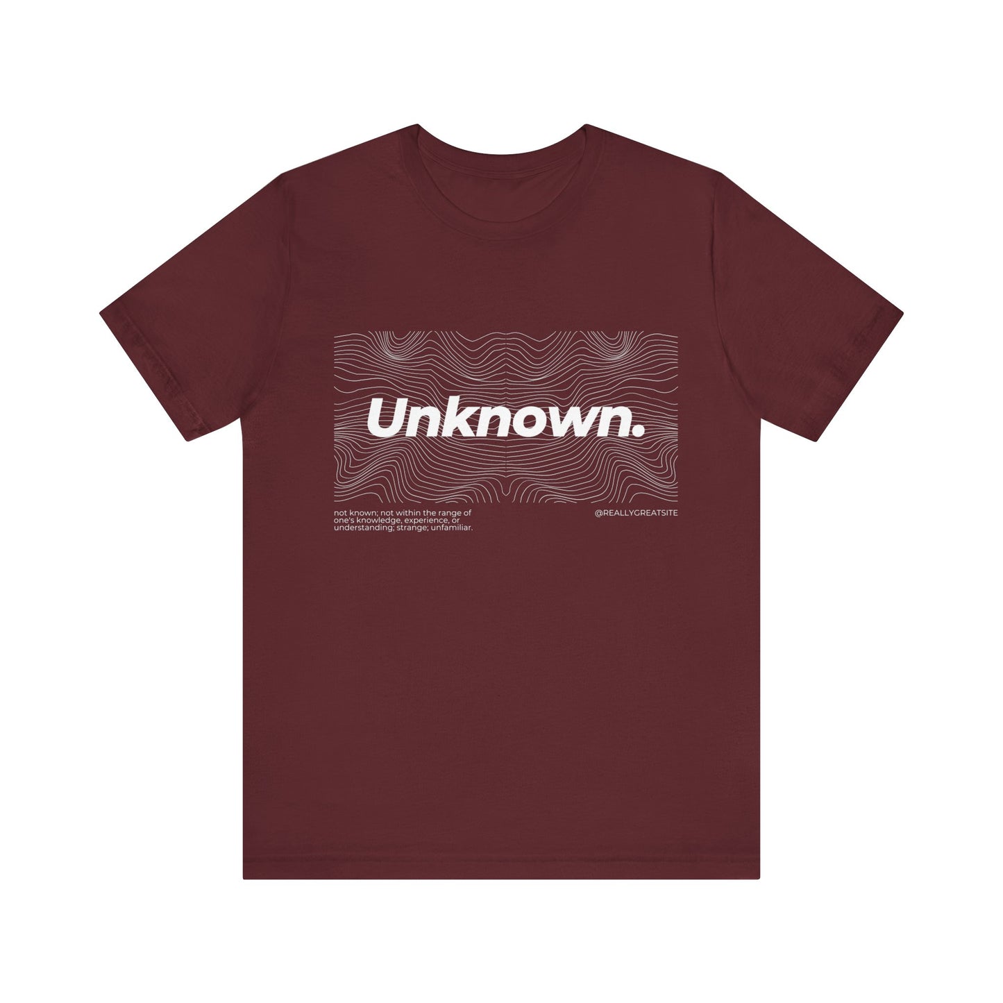 Unknown Tshirt, Anonymous Tshirt, Unisex Shirt