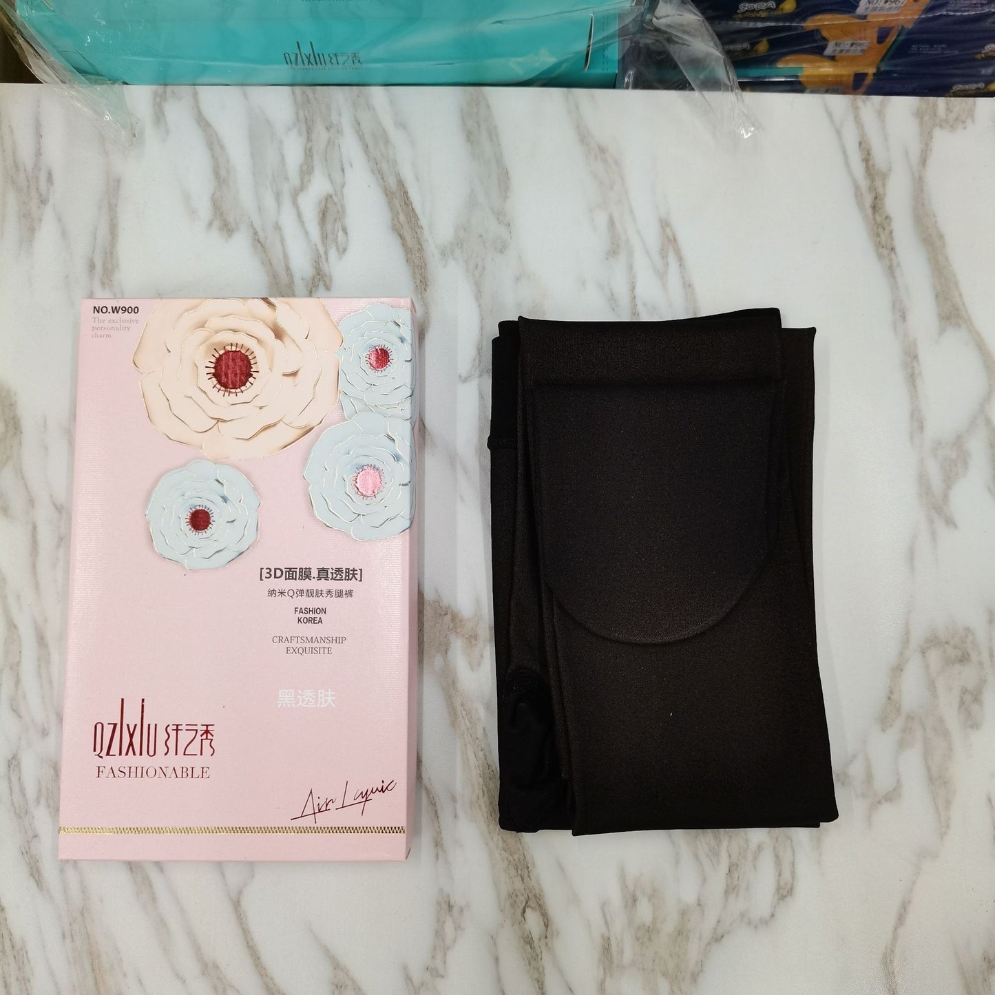 True See-through Base Spring And Autumn All-match Anti-hook Wire Surface One-piece Pantyhose