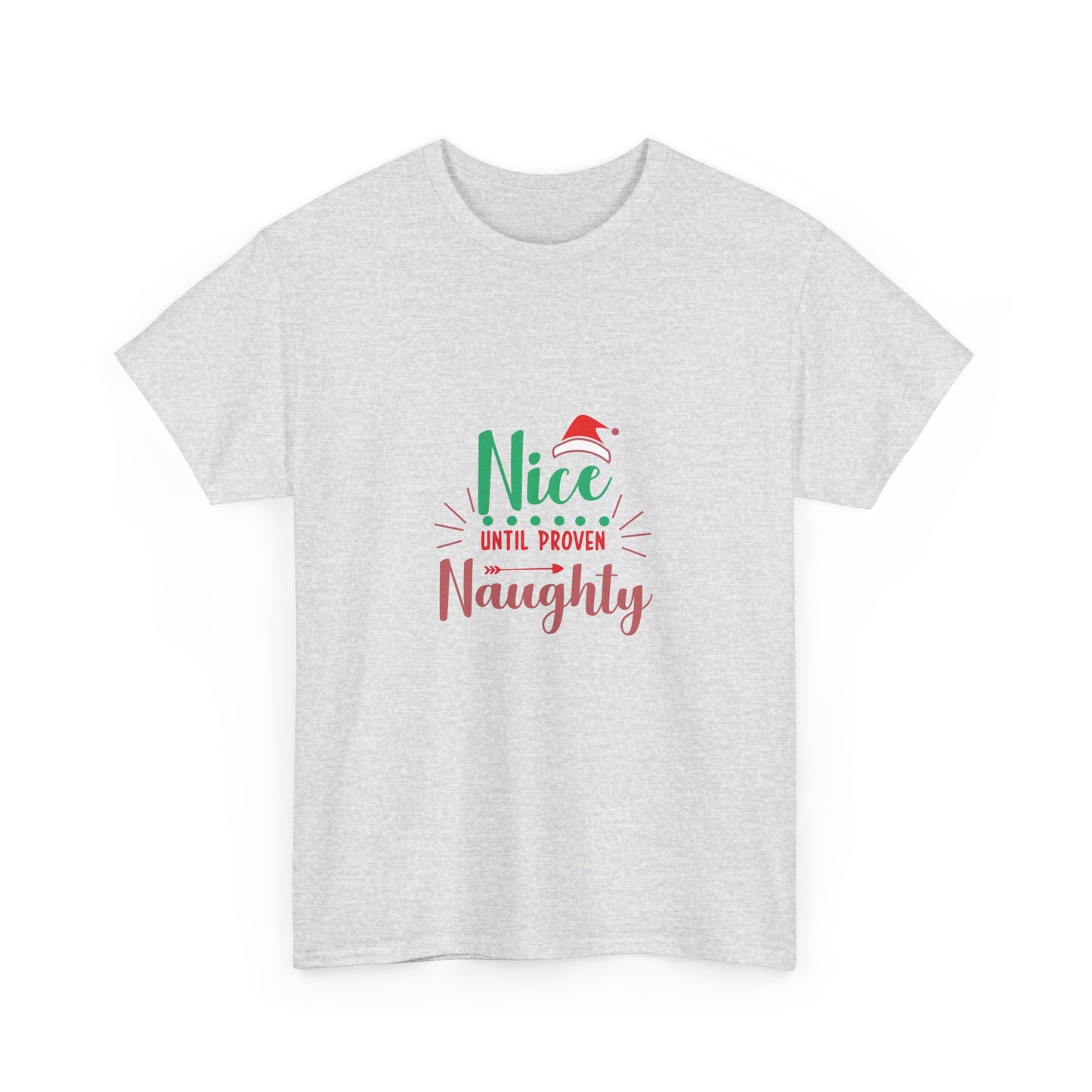 Unisex Heavy Cotton Tee Seasonal Tshirt Christmas Tshirt multi colors