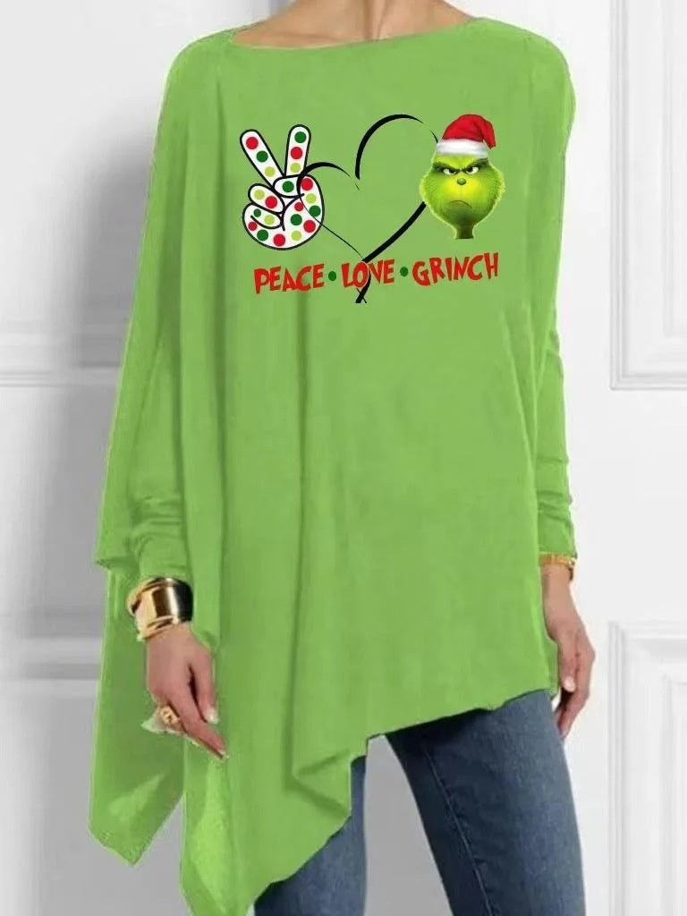 3D Digital Printing Long Sleeve Irregular Pullover Printed Viralgem Store