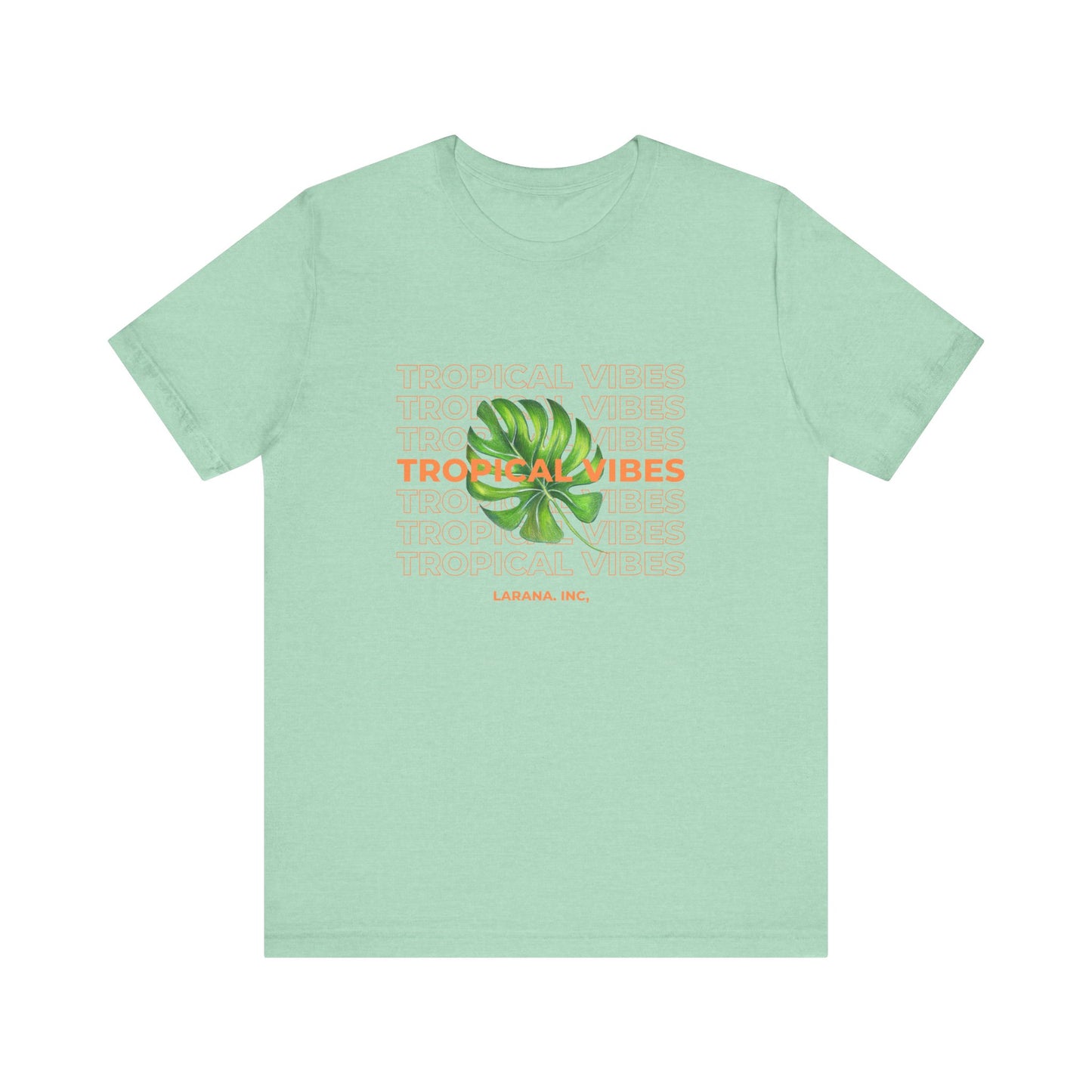 Tropical Vibes Tshirt, Good Vibes Tees, Unisex Jersey Shirts