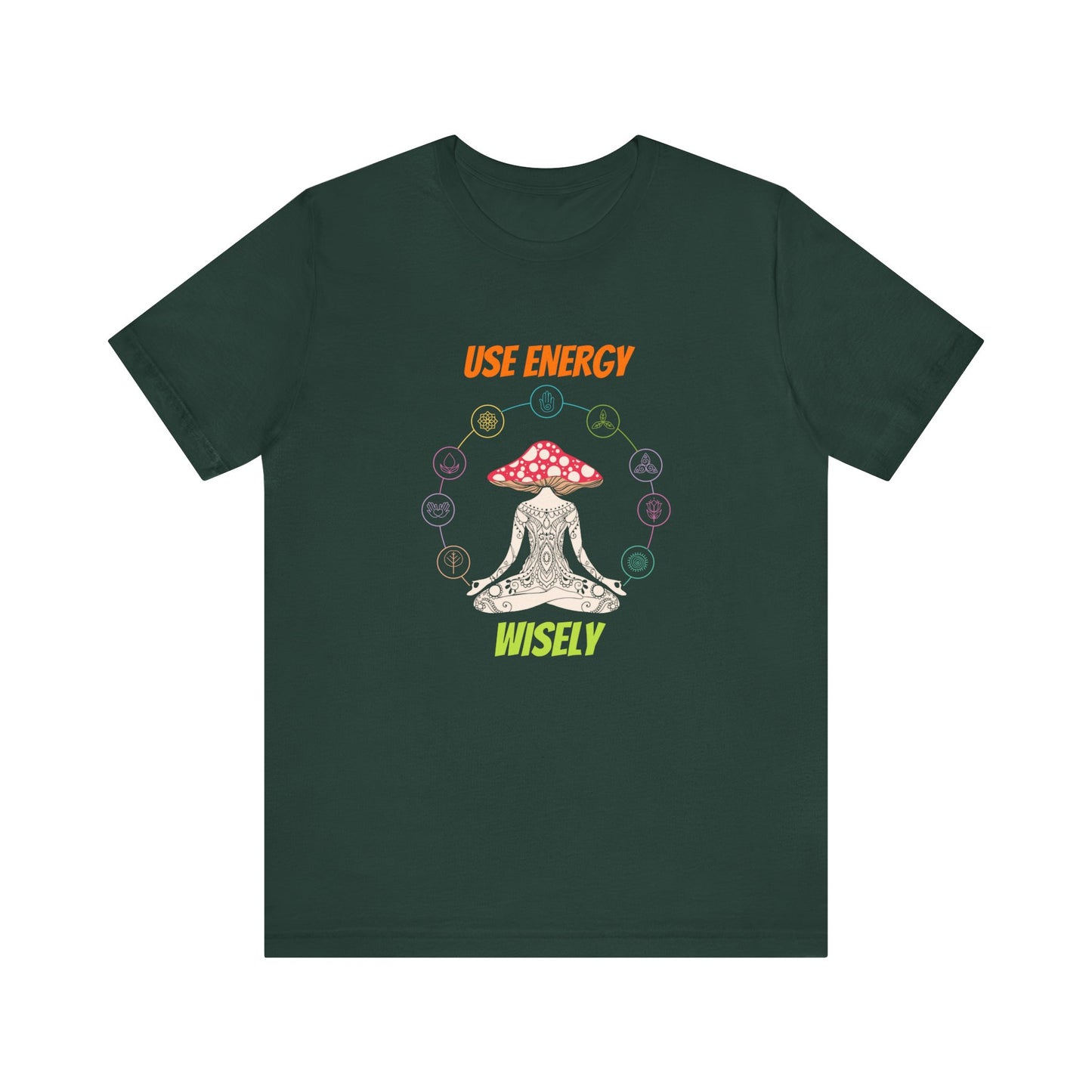 Use Energy Wisely Tshirt Good Energy Tshirt Unisex Jersey Short Sleeve Tee