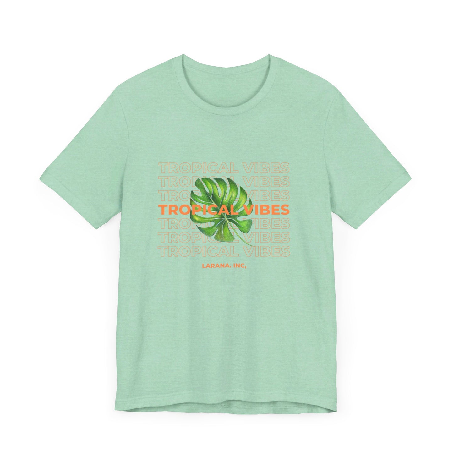 Tropical Vibes Tshirt, Good Vibes Tees, Unisex Jersey Shirts