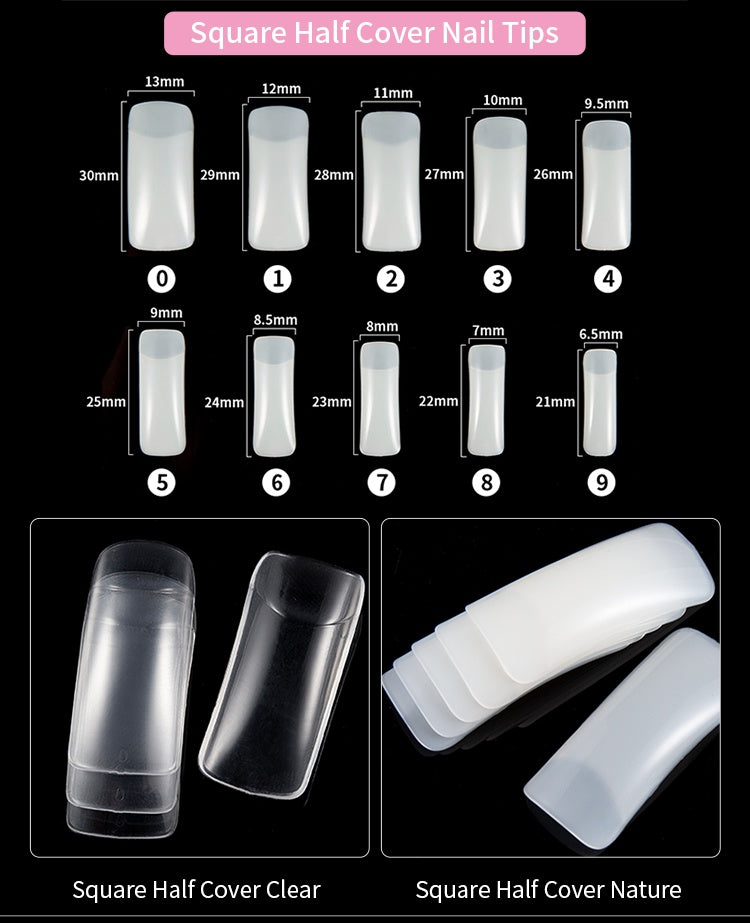 500 French nails Viralgem Store