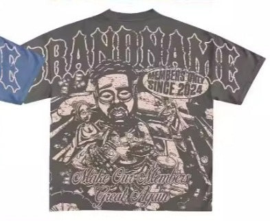 Y2g Harajuku Style T-shirt Men's Hip Hop Gothic Top Viralgem Store