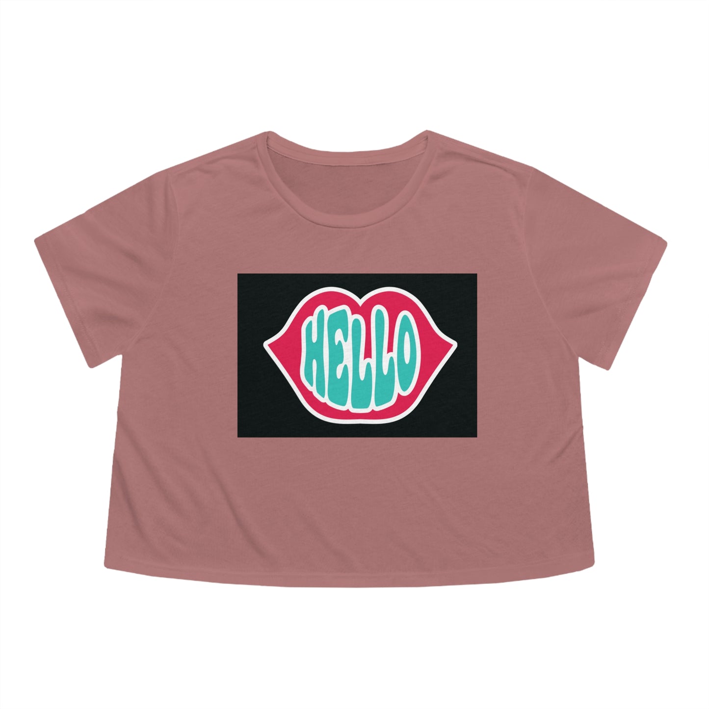 Women's Flowy Cropped Tee