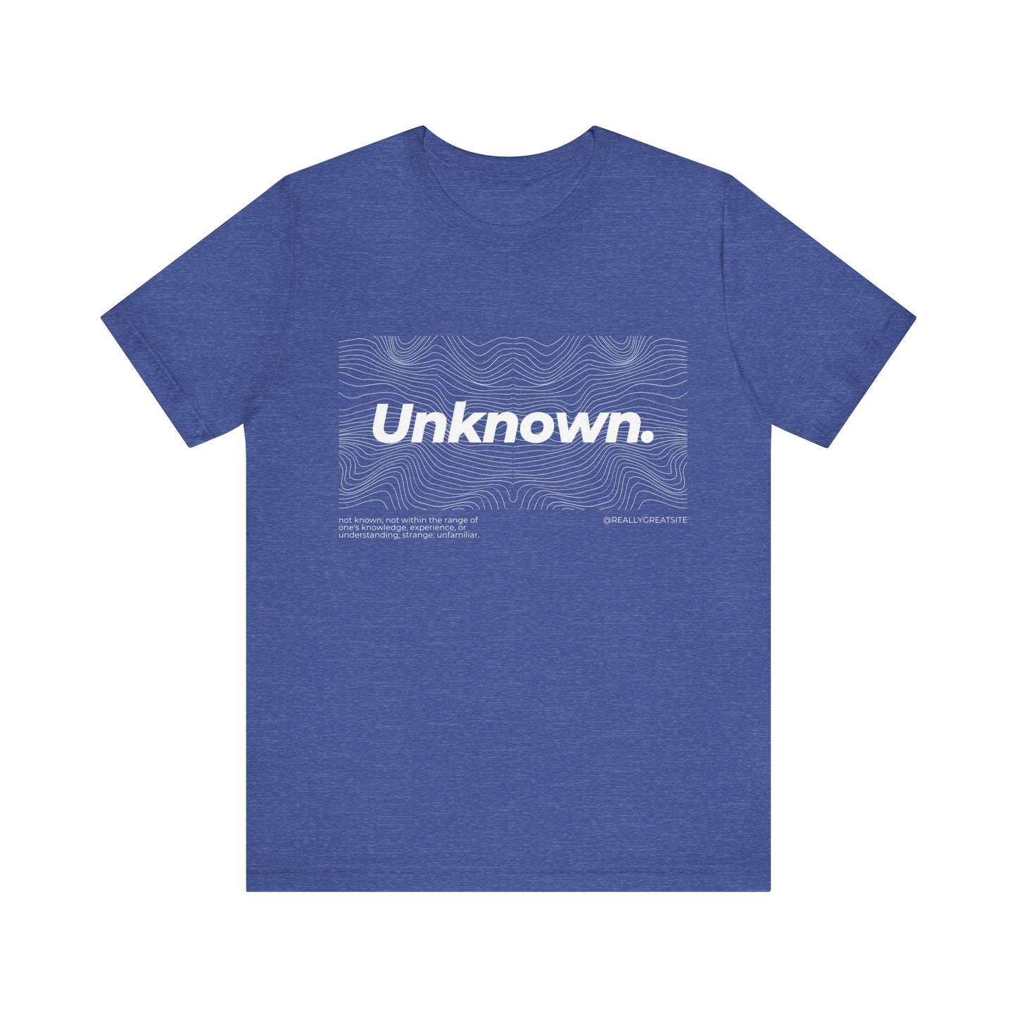 Unknown Tshirt, Anonymous Tshirt, Unisex Shirt