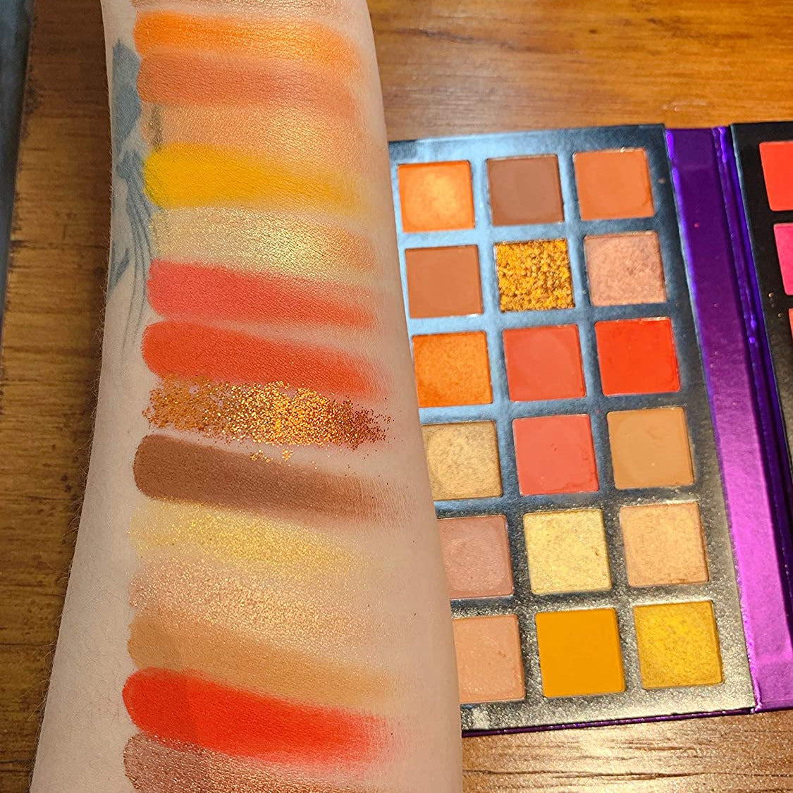 72 Color Eyeshadow Palette Color Board Shimmer Matte Nude Natural All In One, Carnival/Mardi Gras/Masquerade Freshlook Styles