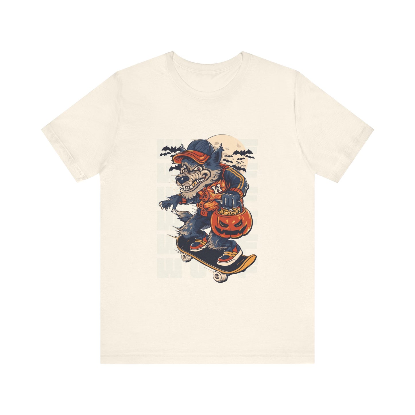 Wolf tshirt, Vintage, Screen Print T-Shirt, Graphic Tee, Unisex Jersey Short Sleeve Tee