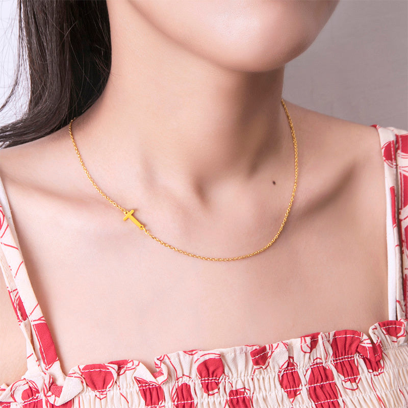 26 English Initials Letter Clavicle Chain Necklace Choker