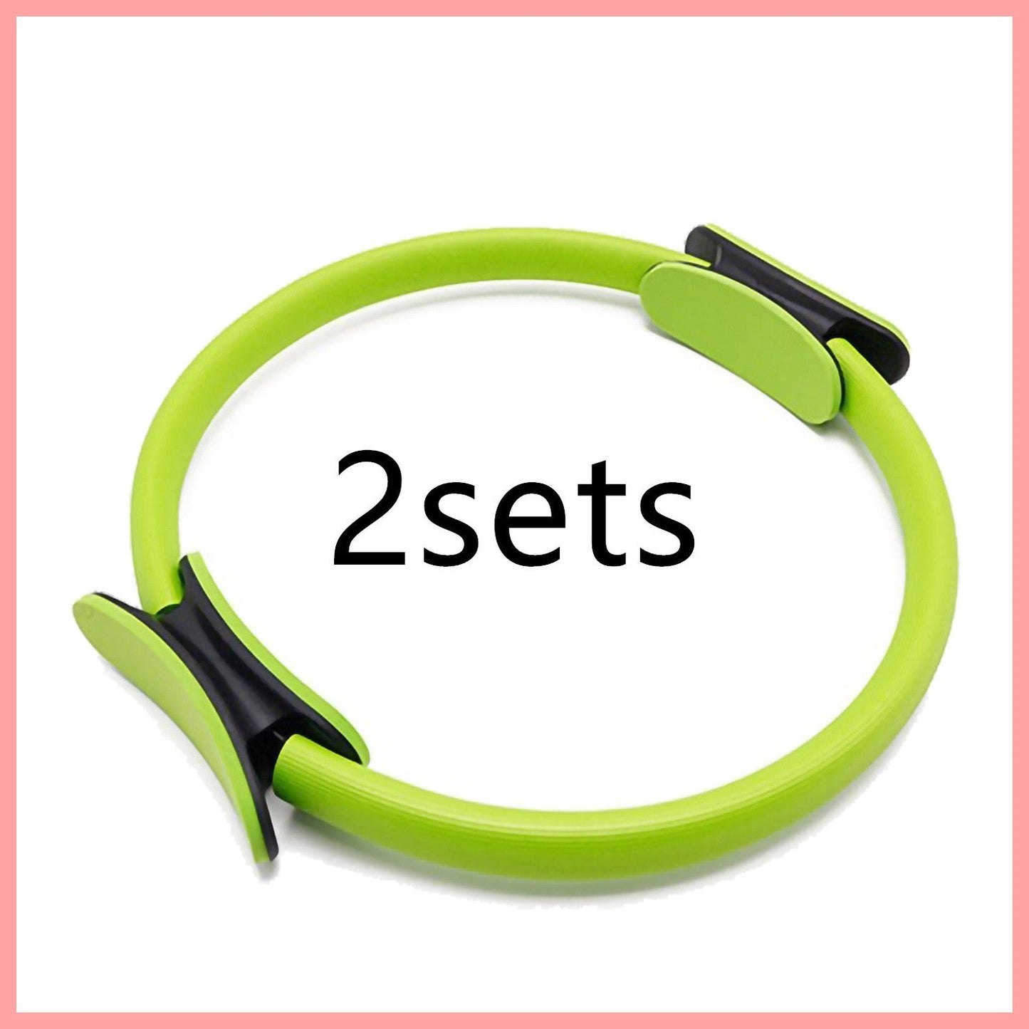 Yoga Fitness Pilates Ring Women Girls Circle Magic Dual Exercise Home Gym Workout Sports Lose Weight Body Resistance Viralgem Store