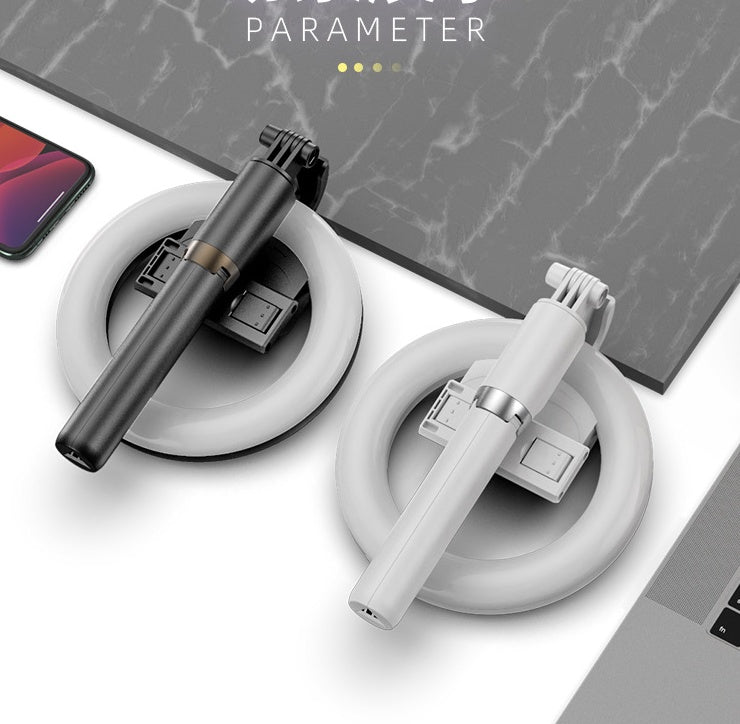 Xyxd Mobile Phone Live Broadcast Fill Light Neon Light Colorful Multicolored Lighting Selfie Stick Vibrato Bluetooth Camera Desktop Viralgem Store