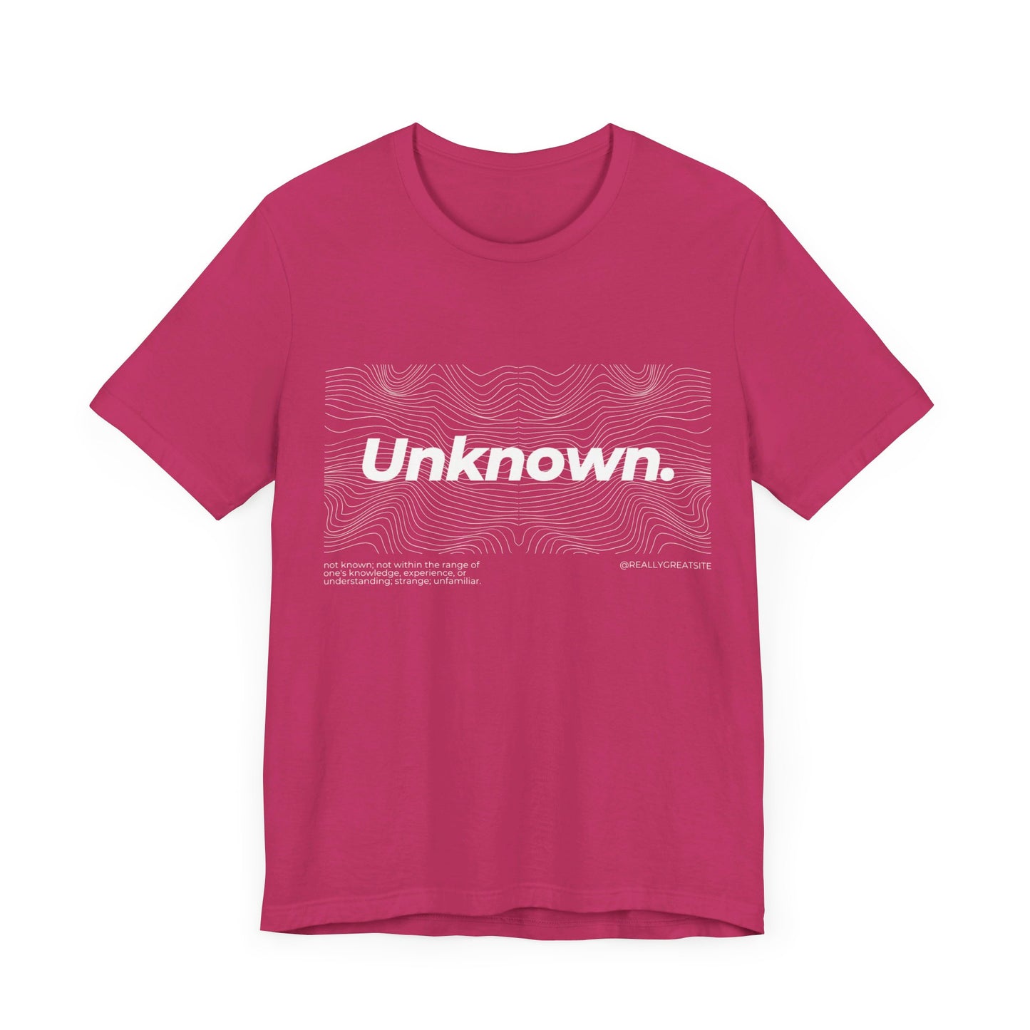 Unknown Tshirt, Anonymous Tshirt, Unisex Shirt