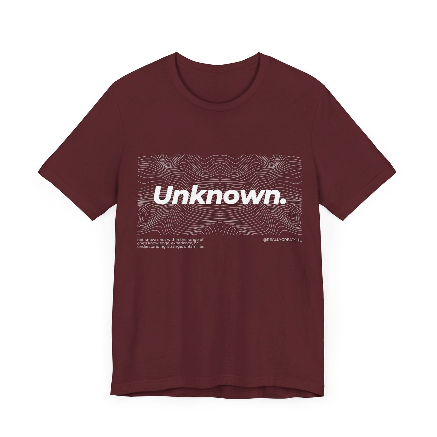 Unknown Tshirt, Anonymous Tshirt, Unisex Shirt
