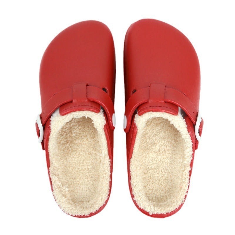 Warm Indoor Mute Couple Household Cotton Slippers