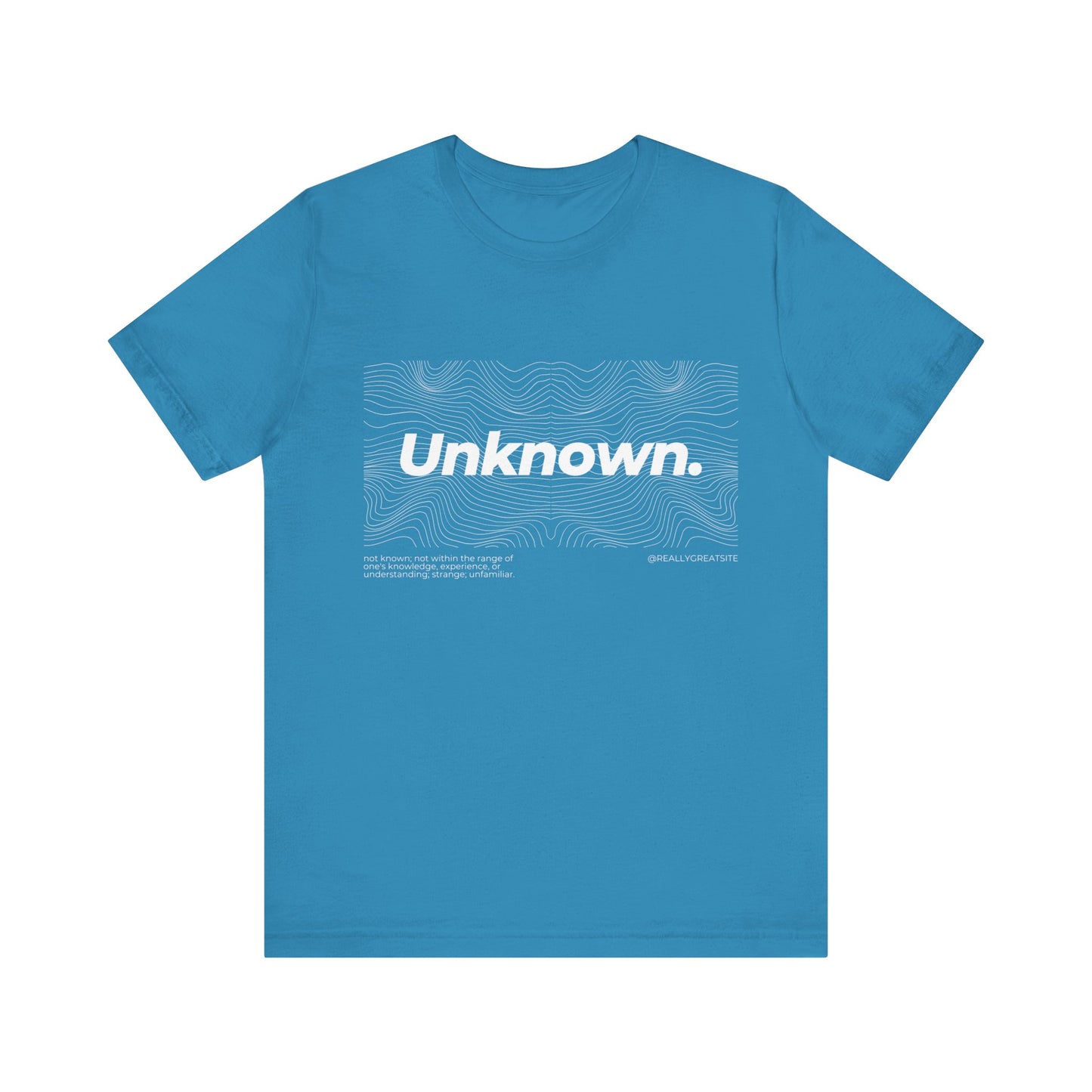Unknown Tshirt, Anonymous Tshirt, Unisex Shirt