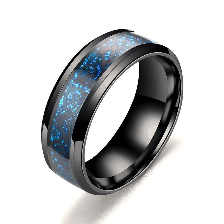 Stainless steel dragon pattern ring Viralgem Store